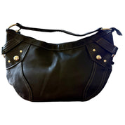 Black shoulder purse