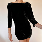 Juicy Couture Noir Velvet Tunic (S)