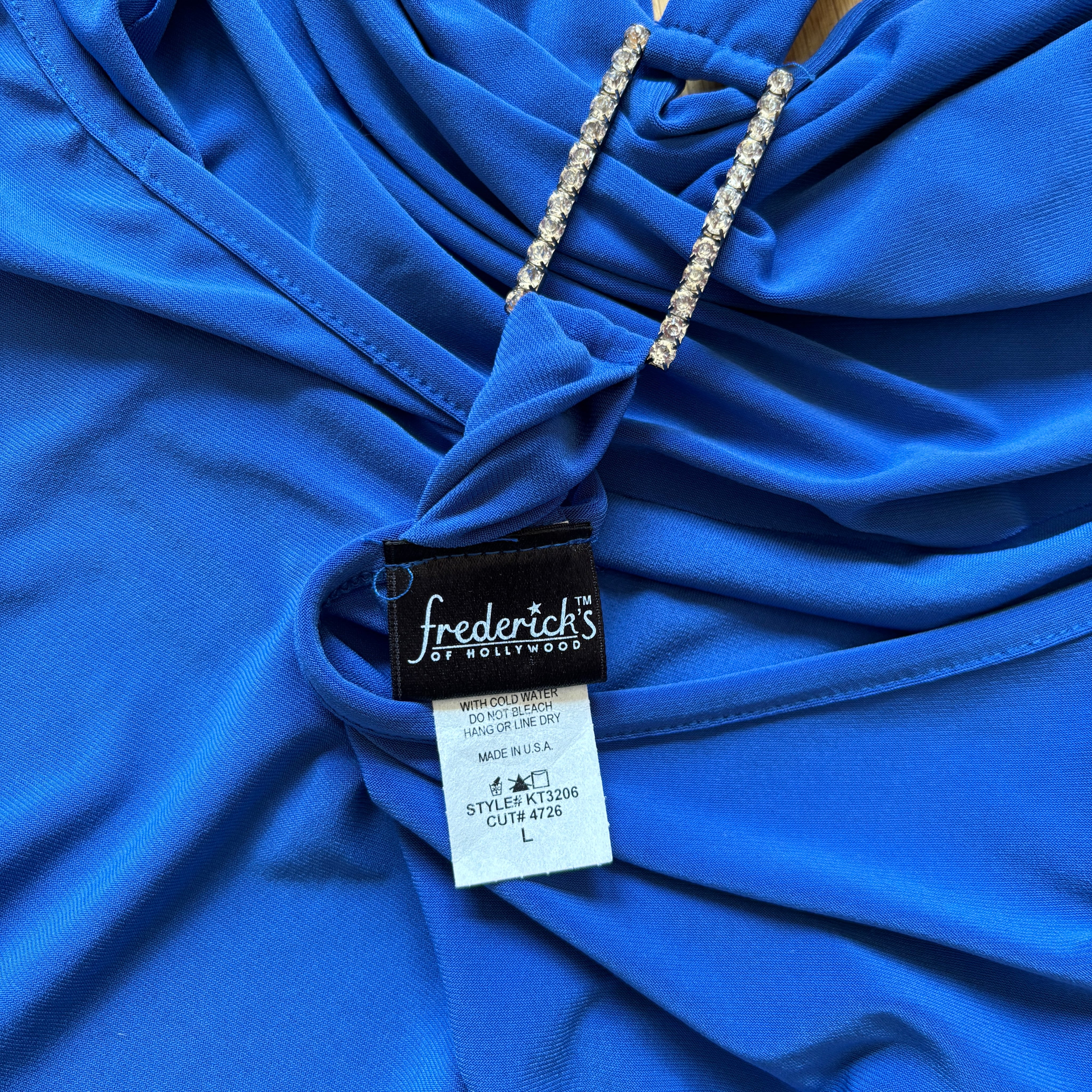 Y2K Cowl Neck Top (M/L)