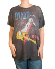 80s Bob Dylan Concert Band T-Shirt (L)