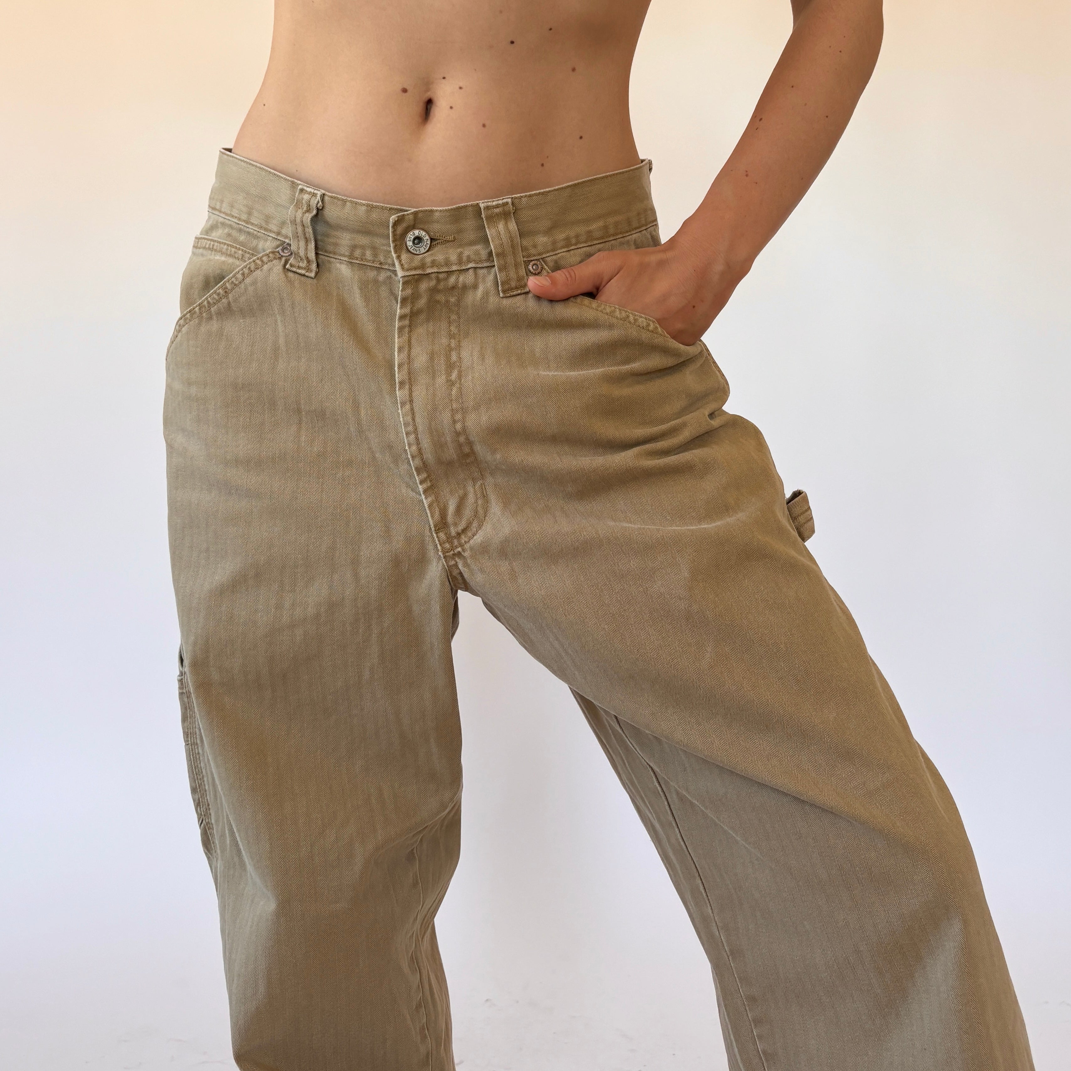 2000s Neutral Carpenter Jeans (M)