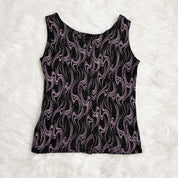 90s Sparkly Swirl Cami (S)