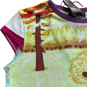 NWT Custo Barcelona graphic cotton tee (XS/S)