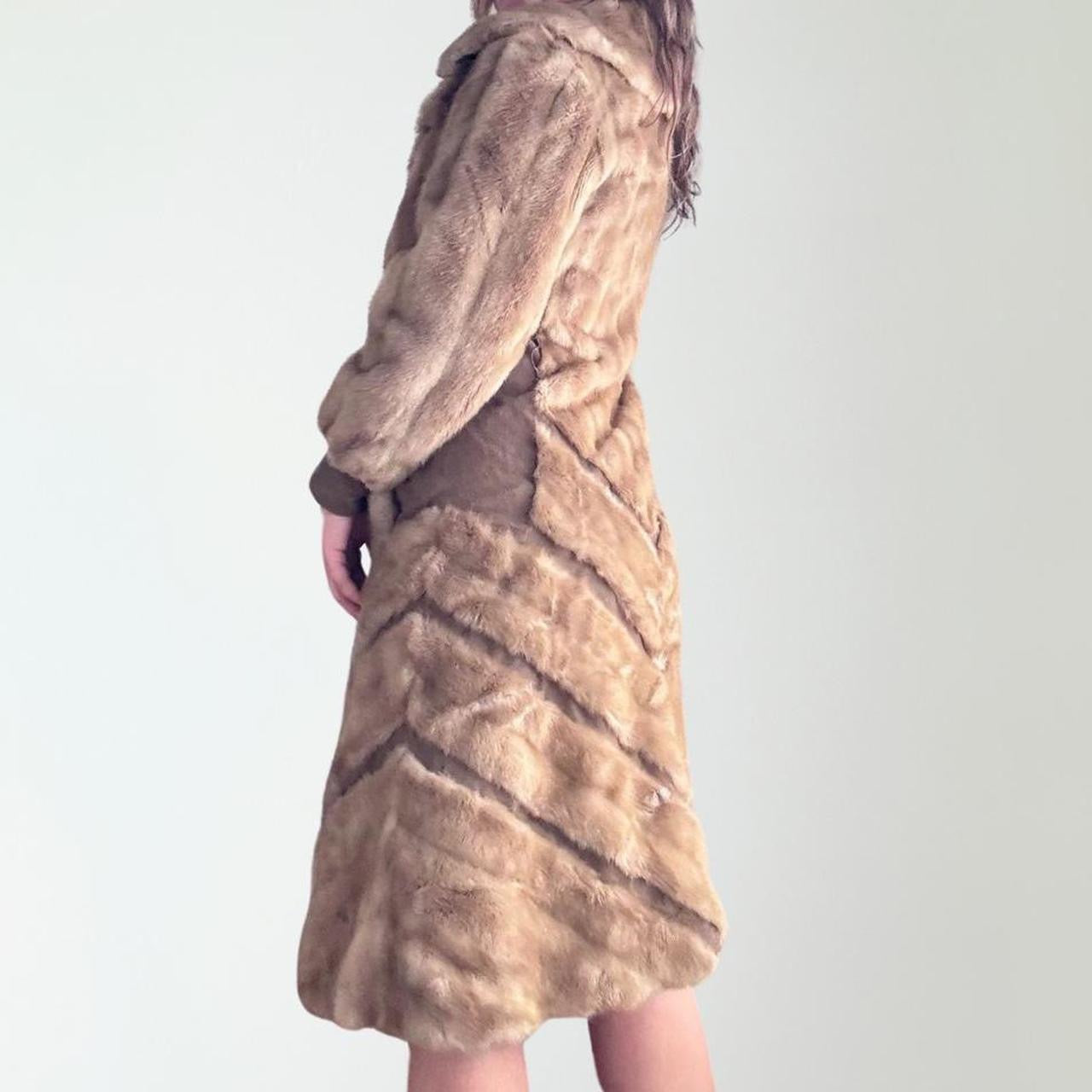 Vintage 70’s Fur Long Coat (M)