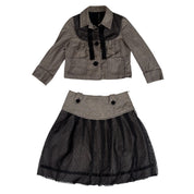 Sportsmax Code Short Jacket & Balloon Skirt Set (S/M)