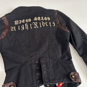 Diesel Black Biker “Night Rider” Jacket (XS/S)