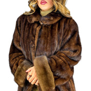 1950s Mink Fur Coat (L)