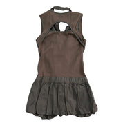 Balloon Drop Waist Mini Dress (S)