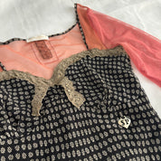 Vintage Italian Silk Dress (S)