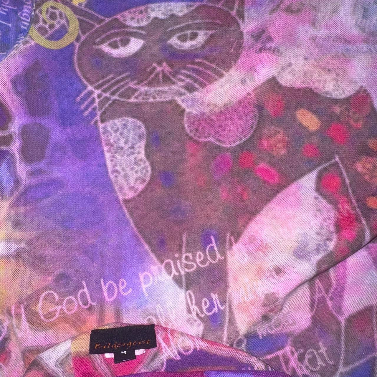 90s Reversible Mesh Graphic Long Sleeve (L)