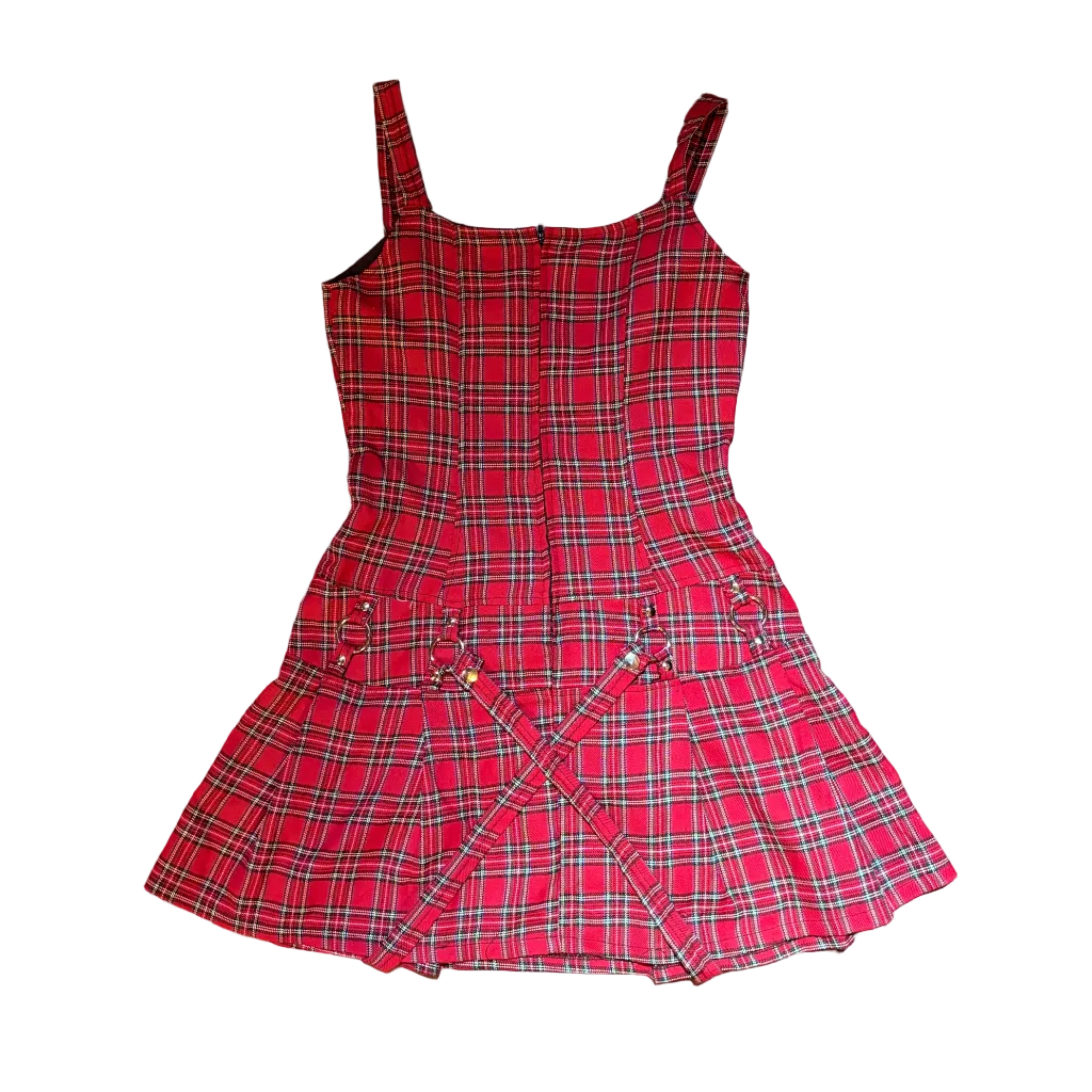 Plaid Lipservice Dress (M)