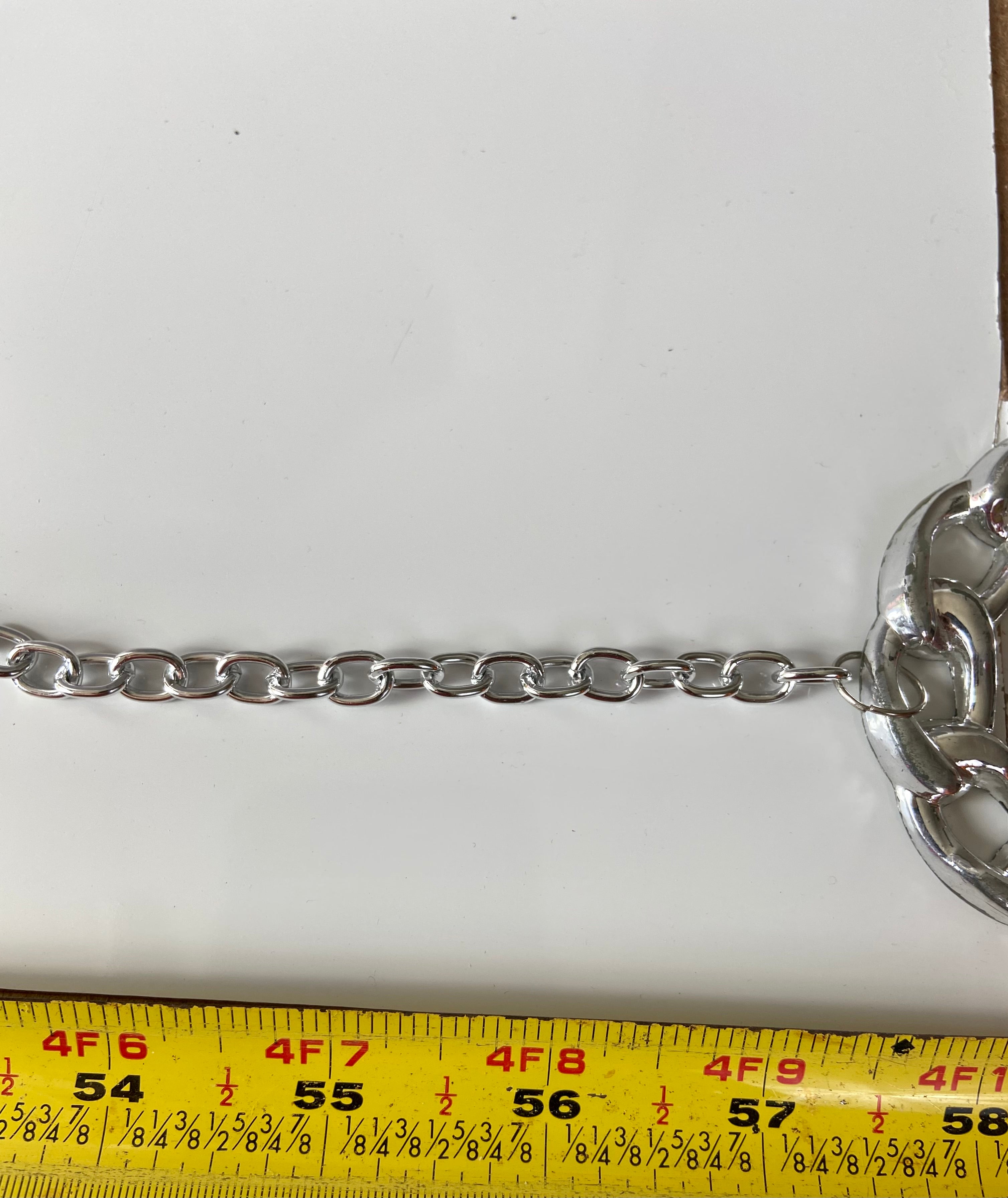 Bulky hearts belt