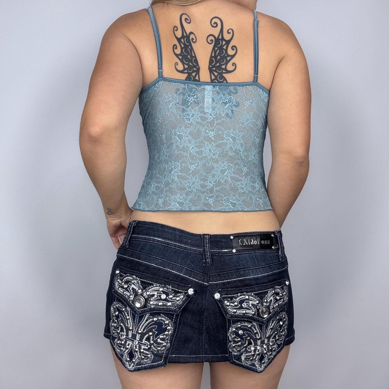 2003 Victoria’s Secret Teal Butterfly Cami (M)
