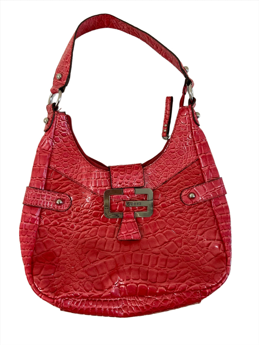 Red Guess Handbag  Guess handbags, Handbag, Guess bags