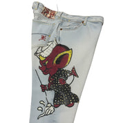 Y2K Ed Hardy devil sailor capris (29)