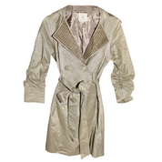 Forever 21 Studded Mini Trench Jacket (S)