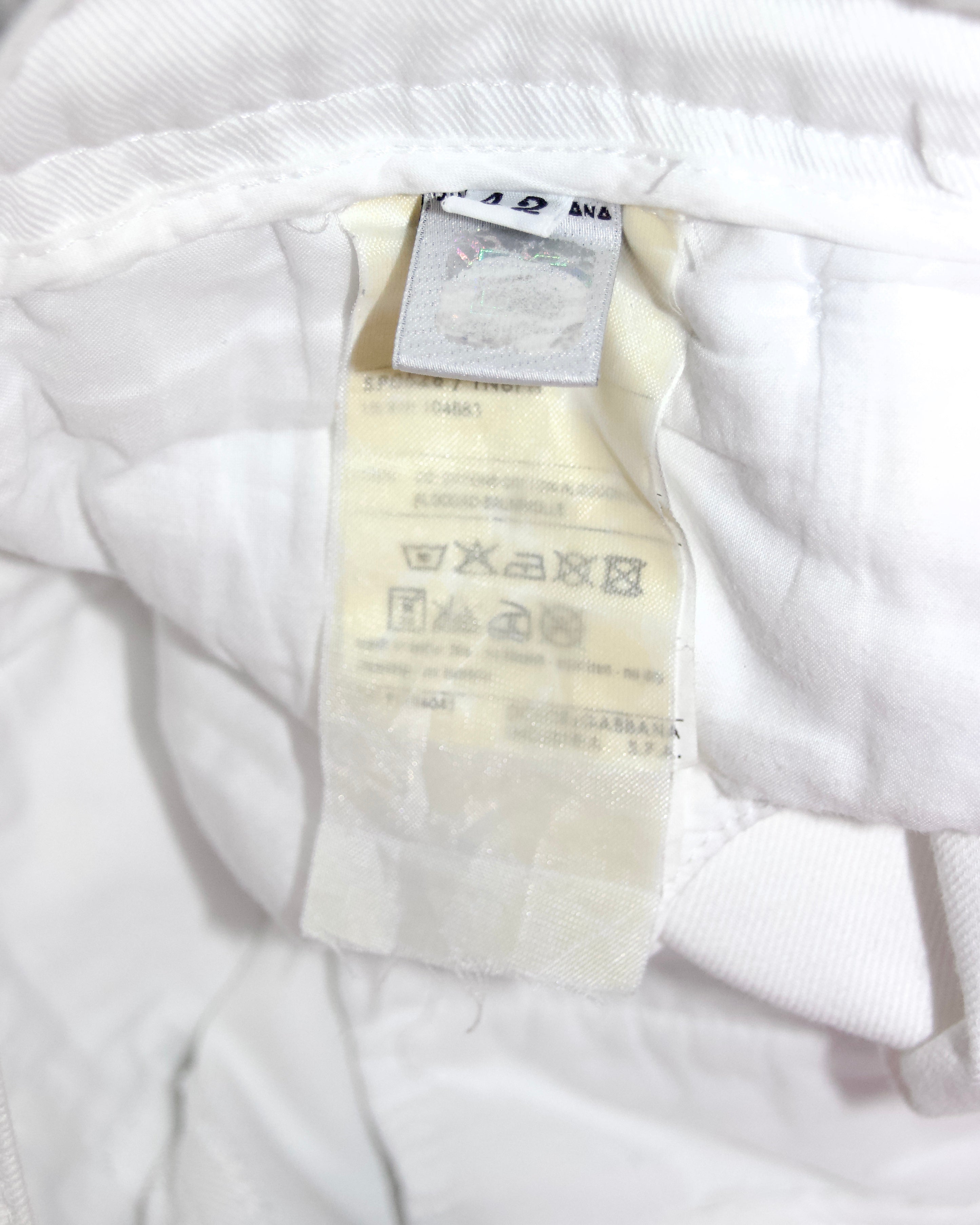 2003 Dolce Gabbana Sailor Capris (S-M)