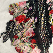 Vintage Rene Derhy Floral Dress (S/M)