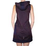 Y2K COP COPINE Purple Hooded Dress (S/M)