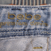 Y2K BEBE Diamanté Jeans (S)