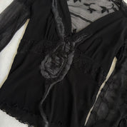Italian Mesh Vine Top (S/M)