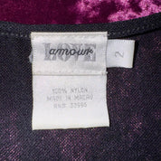 Vintage Mesh Monkey Graphic Top (S/M)