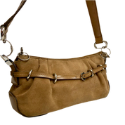 Tan Suede Mondani Purse