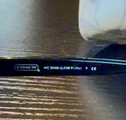 Black coach sunglasses