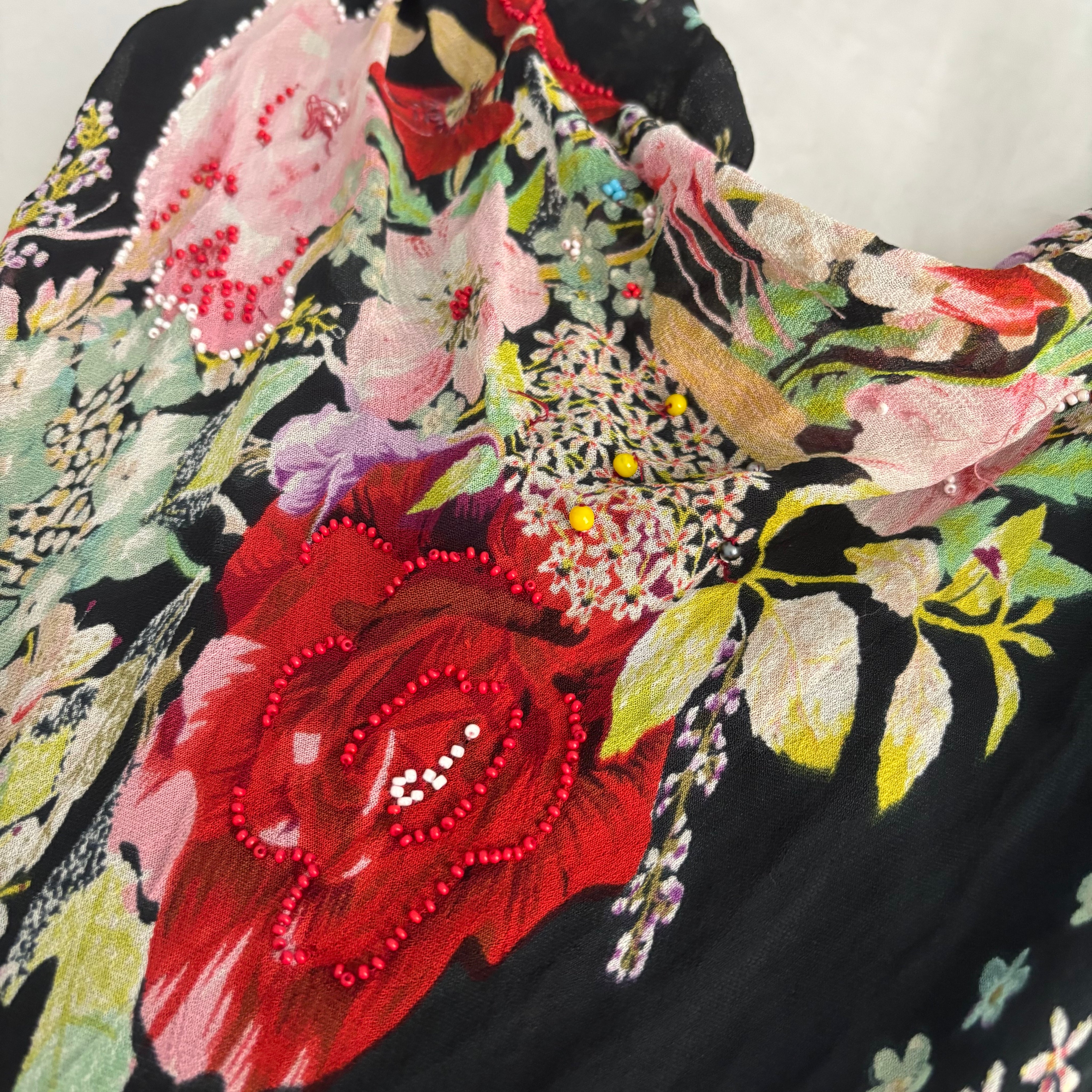 Vintage Rene Derhy Floral Dress (S/M)