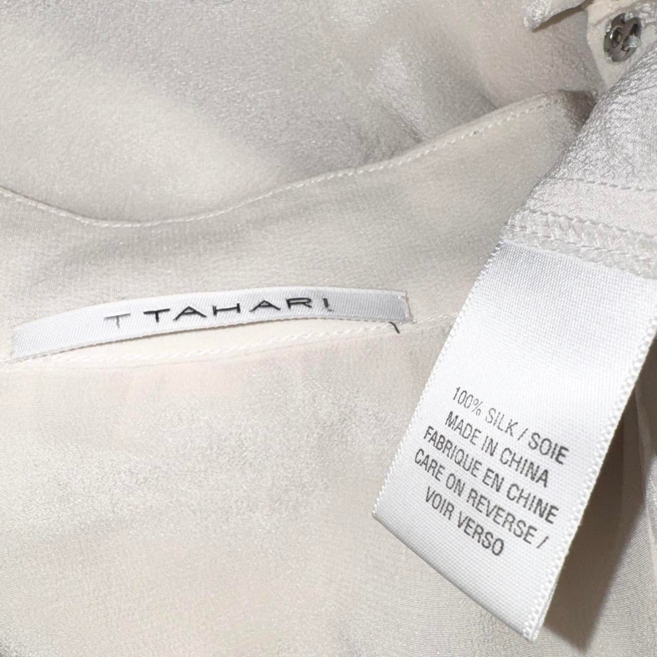 2000s Minimalist Silk Blouse (S)