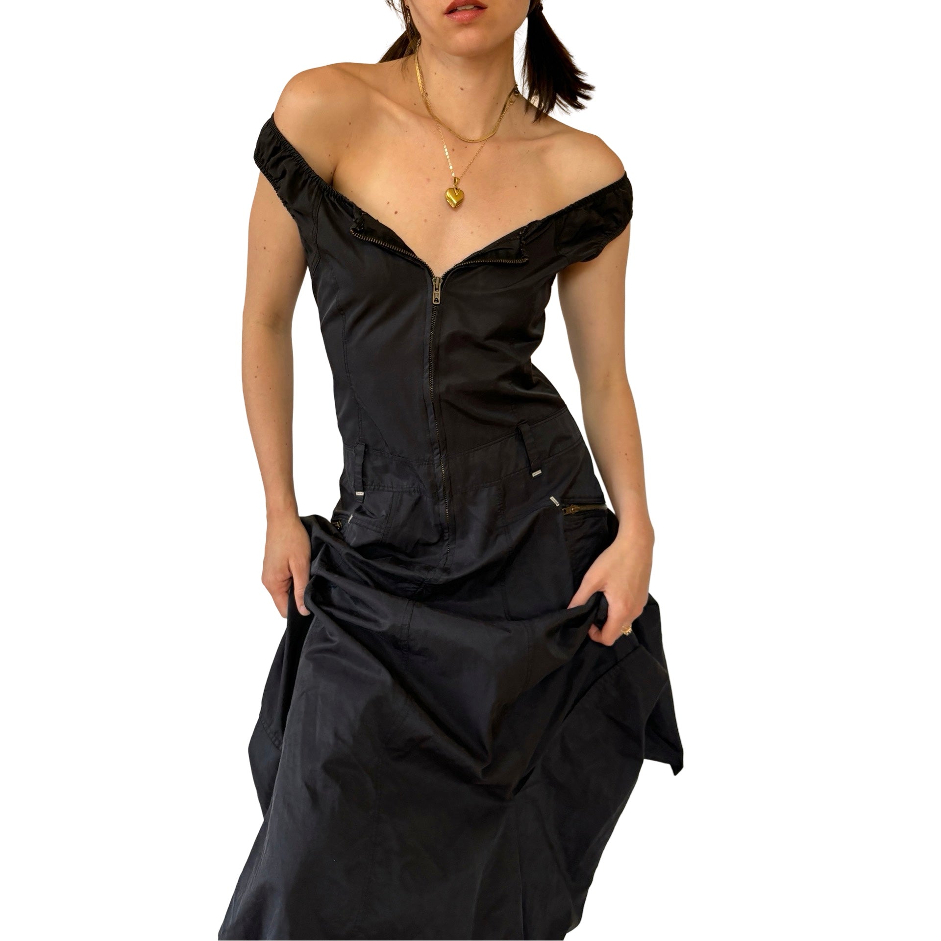 Bebe Parachute Dress (M)