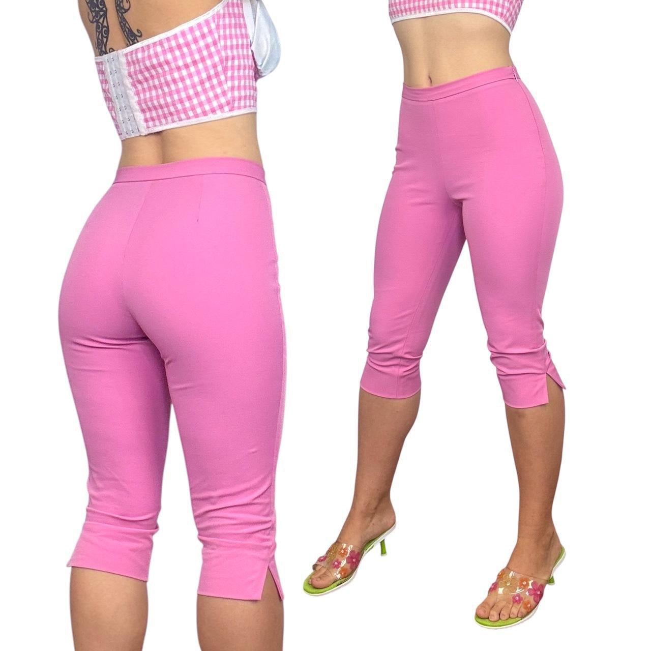 90s Ralph Lauren Bubblegum Capris (S)