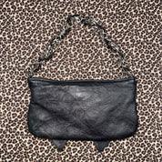 Juicy Couture Lamb Leather Bow Bag