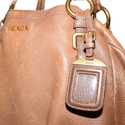 Vintage Prada Vitello Daino Tote Shoulder Bag