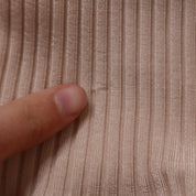 Y2K Italian Beige Wrap Top (M/L)