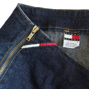 Y2K Tommy Jeans Zip Skirt (XS)