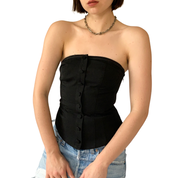 Y2K Strapless Top (XS)