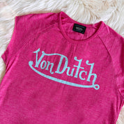 Von Dutch Y2K Baby Tee (S/M)