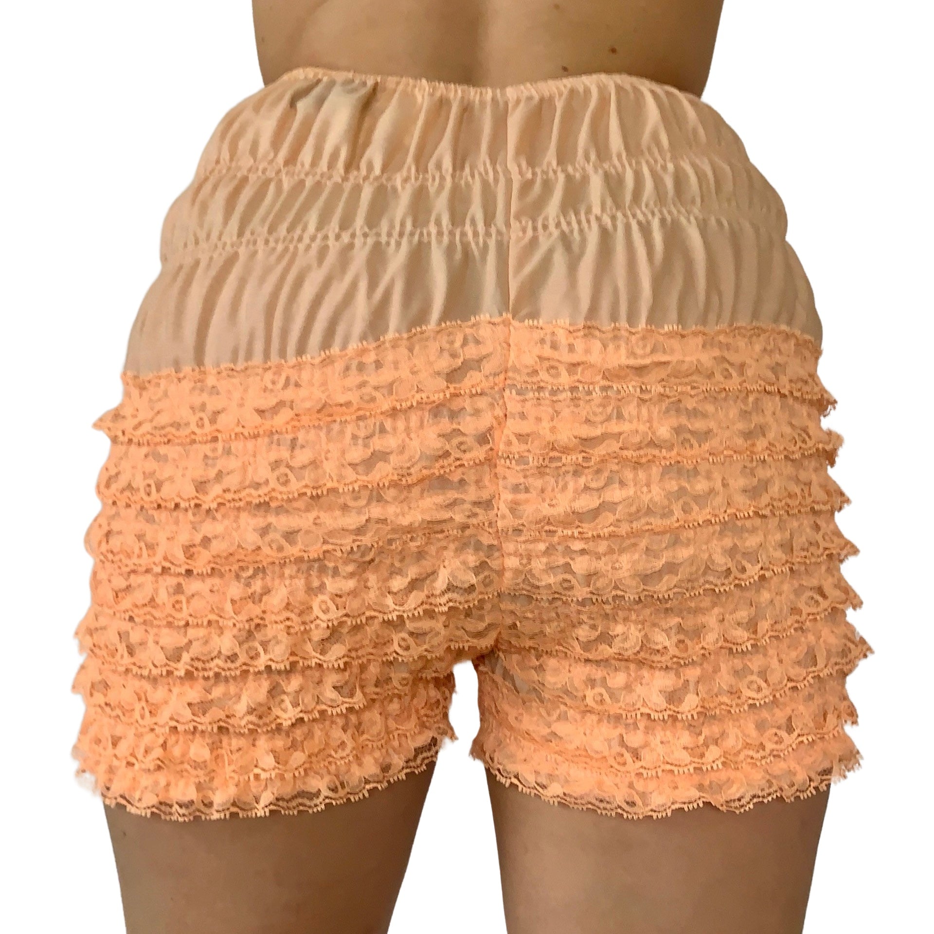 Vintage Creamsicle Ruffle Bloomers (XXS/XS)
