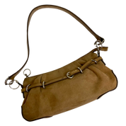 Tan Suede Mondani Purse