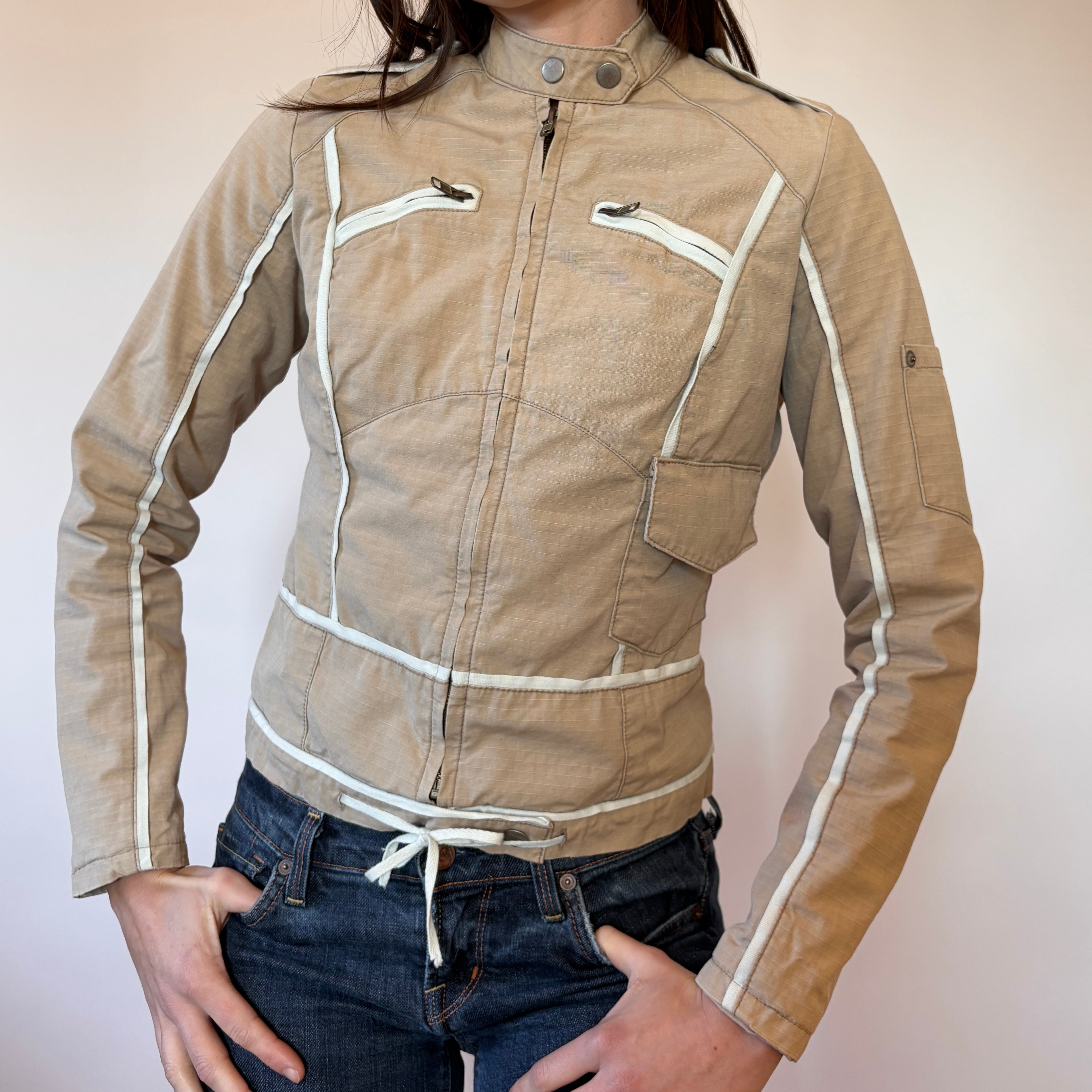 Y2K Utility Jacket (XS)