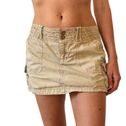 2000s Cargo Mini Skirt (S)