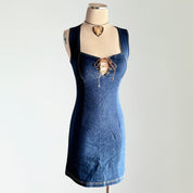 Vintage 90’s Mini Denim Dress (S)