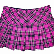 Tripp NYC Plaid Mini Skirt (L)