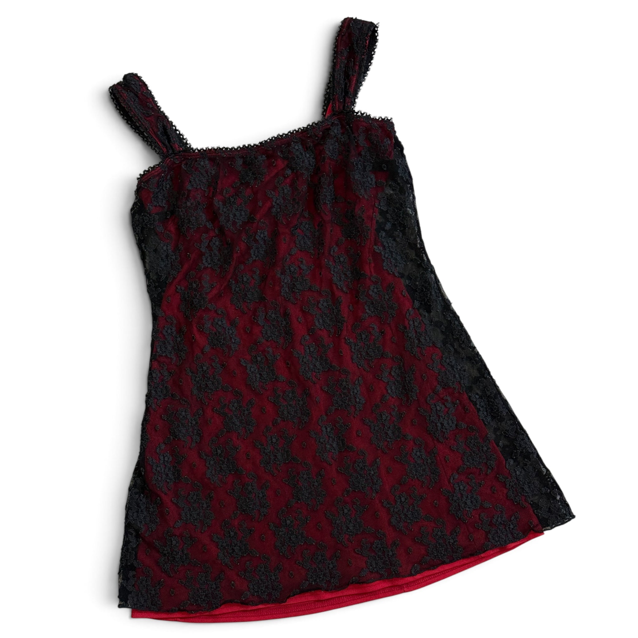 VTG morbid threads lace mini dress (S/M)