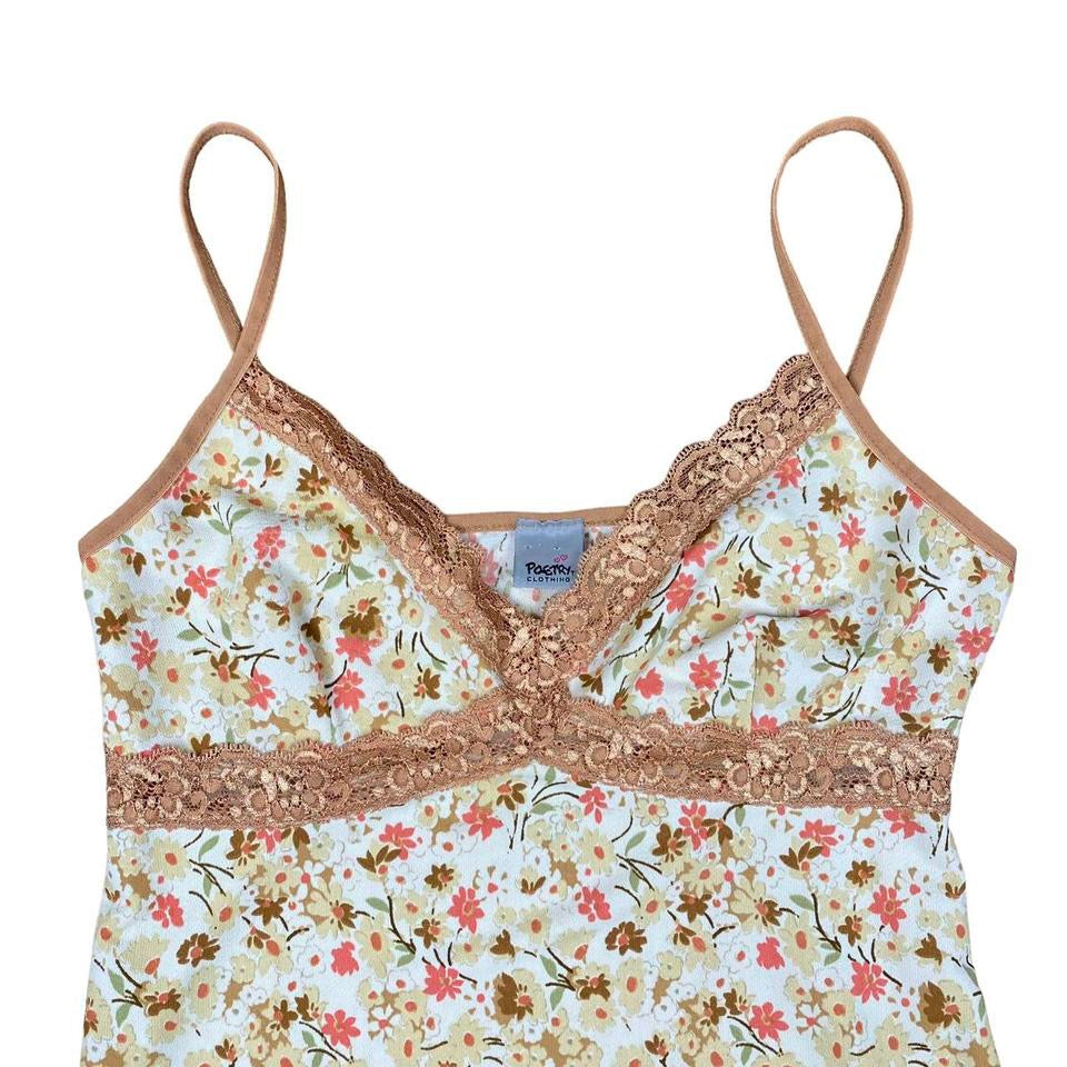 Y2K Ditsy Floral Cami (Medium)