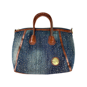 Miss Sixty Denim Studded Bag