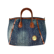 Miss Sixty Denim Studded Bag