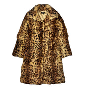 Genuine Fur Leopard Coat (XS/S)