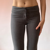 Y2K Pinstripe Flares (XXS/XS)